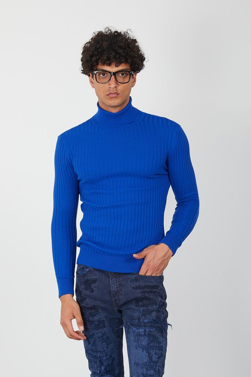 Men's Turtleneck- Royal