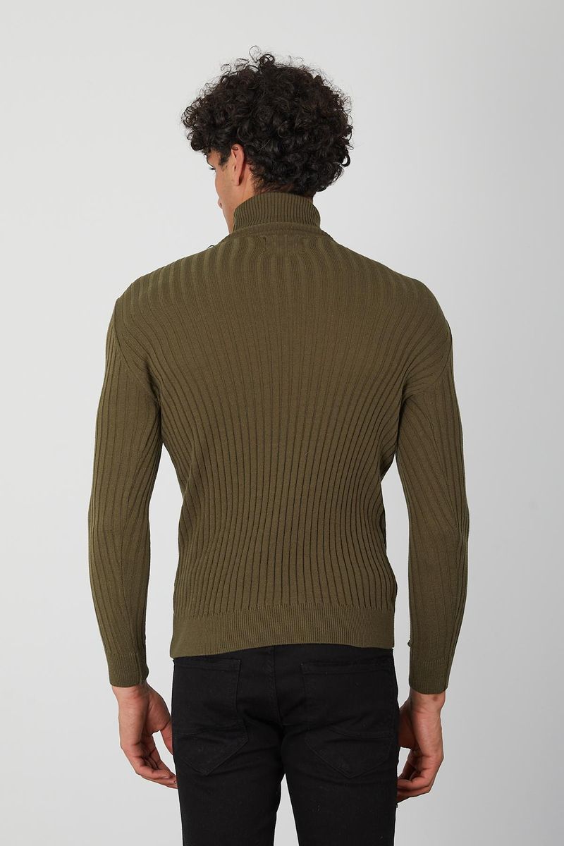 Men's Turtleneck- Olive