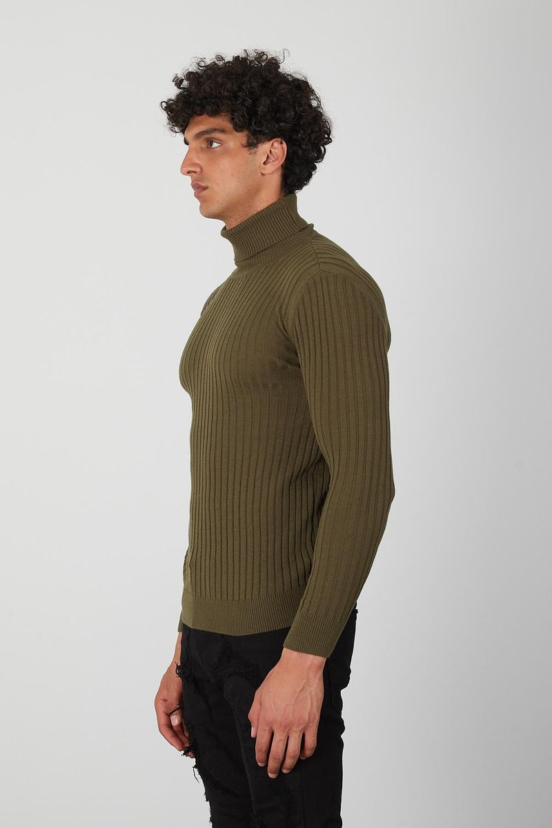 Men's Turtleneck- Olive