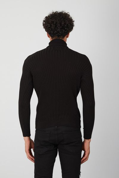 Men's Turtleneck-Black