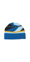 Blue and Yellow beanie hat