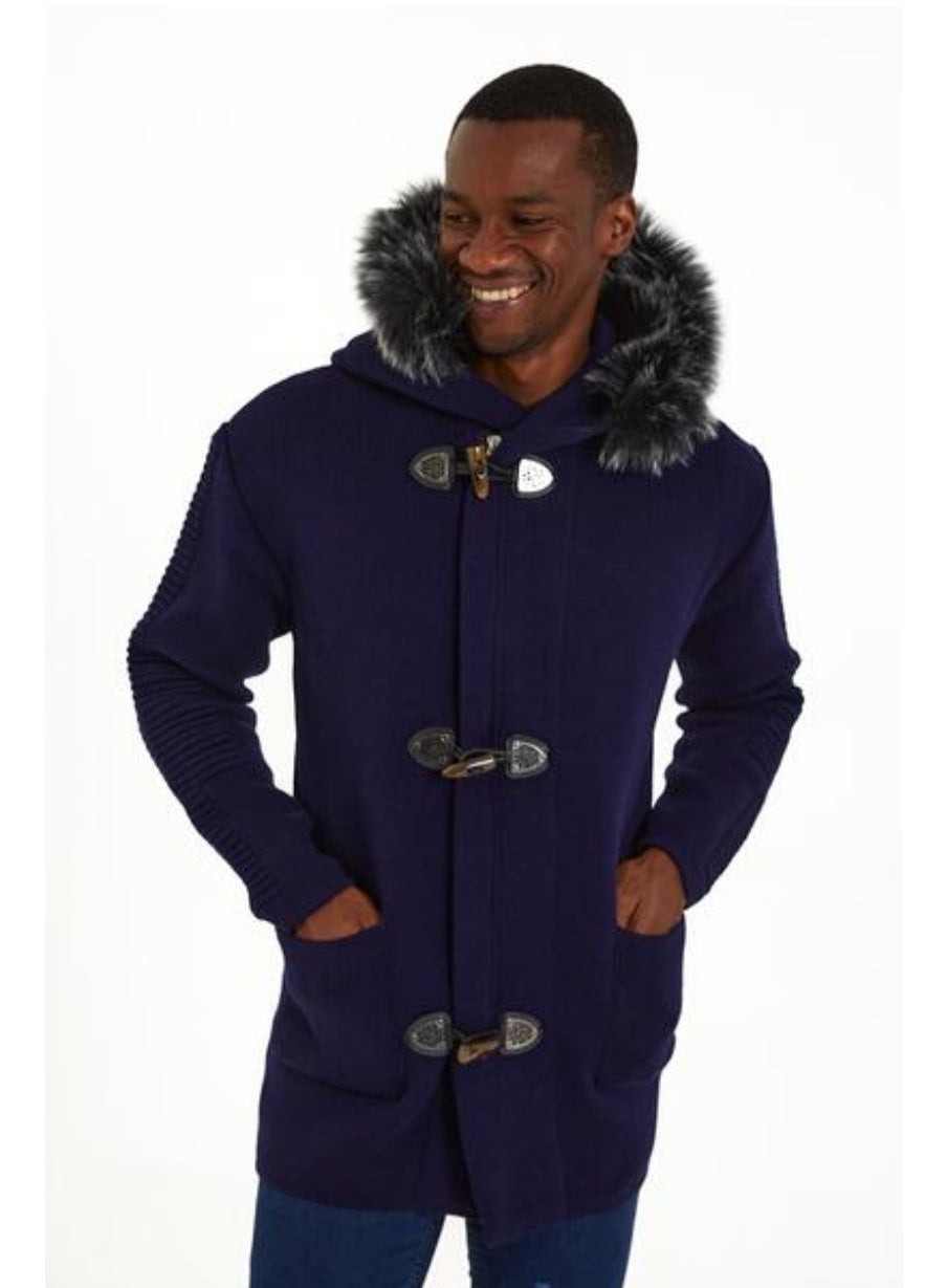 Men's Cardigan-Navy