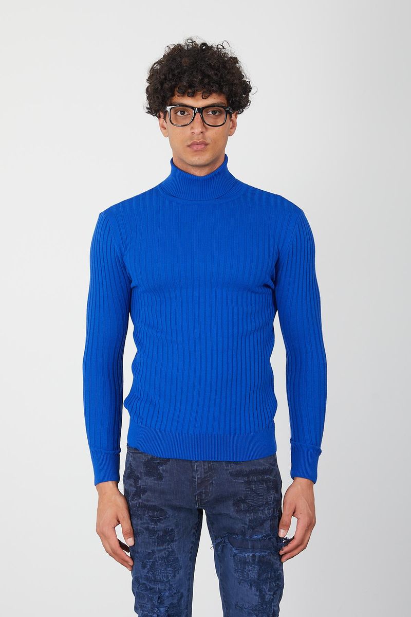 Men's Turtleneck- Royal