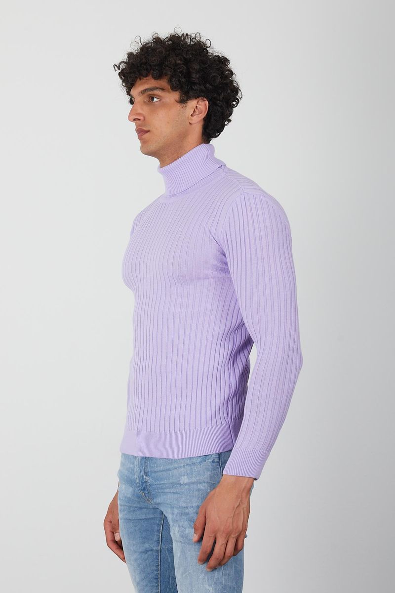 Men's Turtleneck- Lavendar