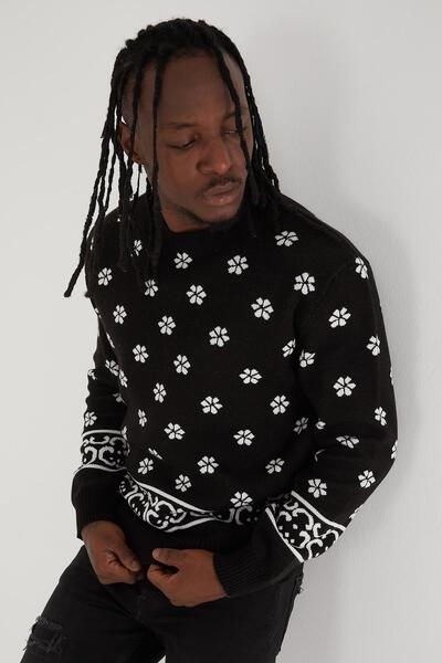 Men's Crewneck-Black