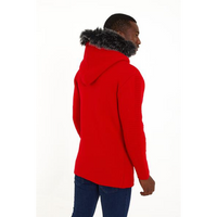 Solid Red Sweater Hoodie