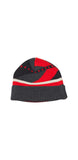 Red and Black beanie hat